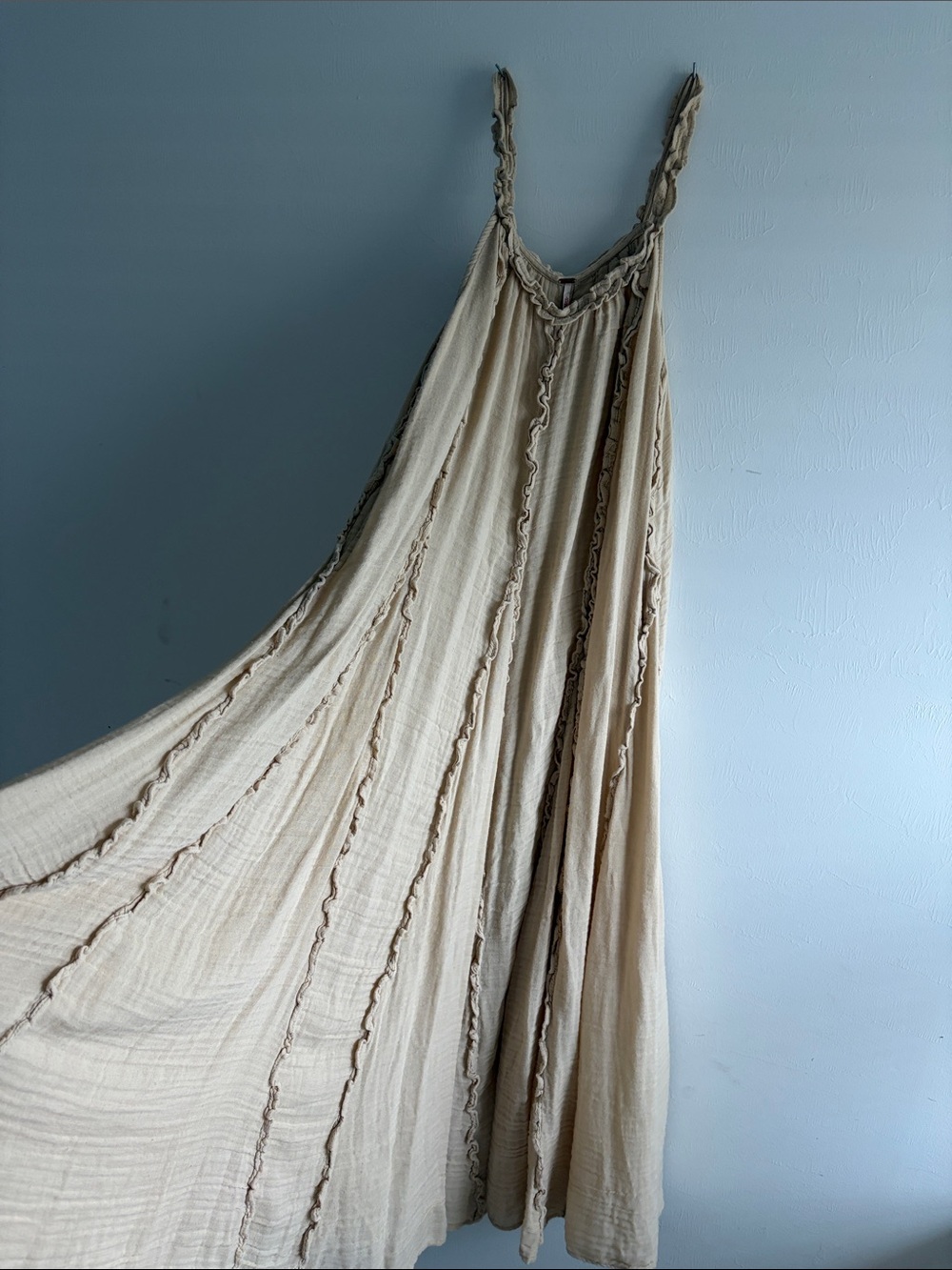 Free People Mckinley Maxi Dress in Crème Brûlée - Picture 5 of 9
